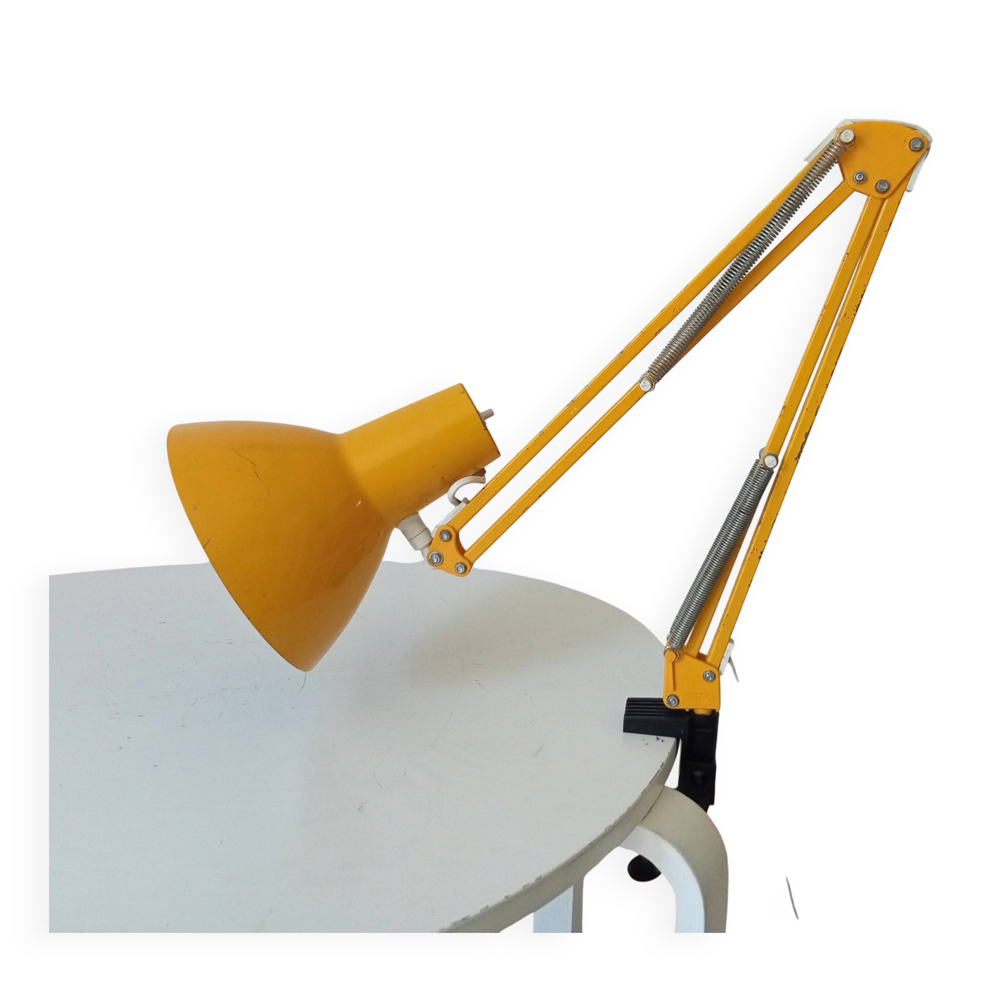Vintage architect's lamp HCF Denmark 1970s