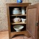 Antique Art Deco walnut sideboard