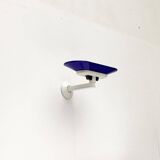 White vintage wall sconces Jill by Perry King, S. Miranda, G. Arnaldi for Arteluce, set of 2.