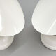 1960s Pair of White Bakelite Table or Wall Lamp, Czechoslovakia