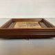 Oil painting frame on hardboard flowers by Magda Verschaeve