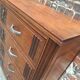 Large Art Deco chest of drawers, vintage antique furniture.