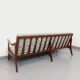 Scandinavian 3-seater sofa bench by Arne Wahl Iversen for Komfort in teak