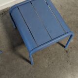 Edmond & fils - 1 Armchair + 1 Stool VAUX-LE-VICOMTE 007 - Tuileries collection