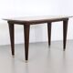 Rectangular Beech Coffee Table by Paolo Buffa with a Pink Travertine Top
