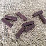 8 wooden knife holders
