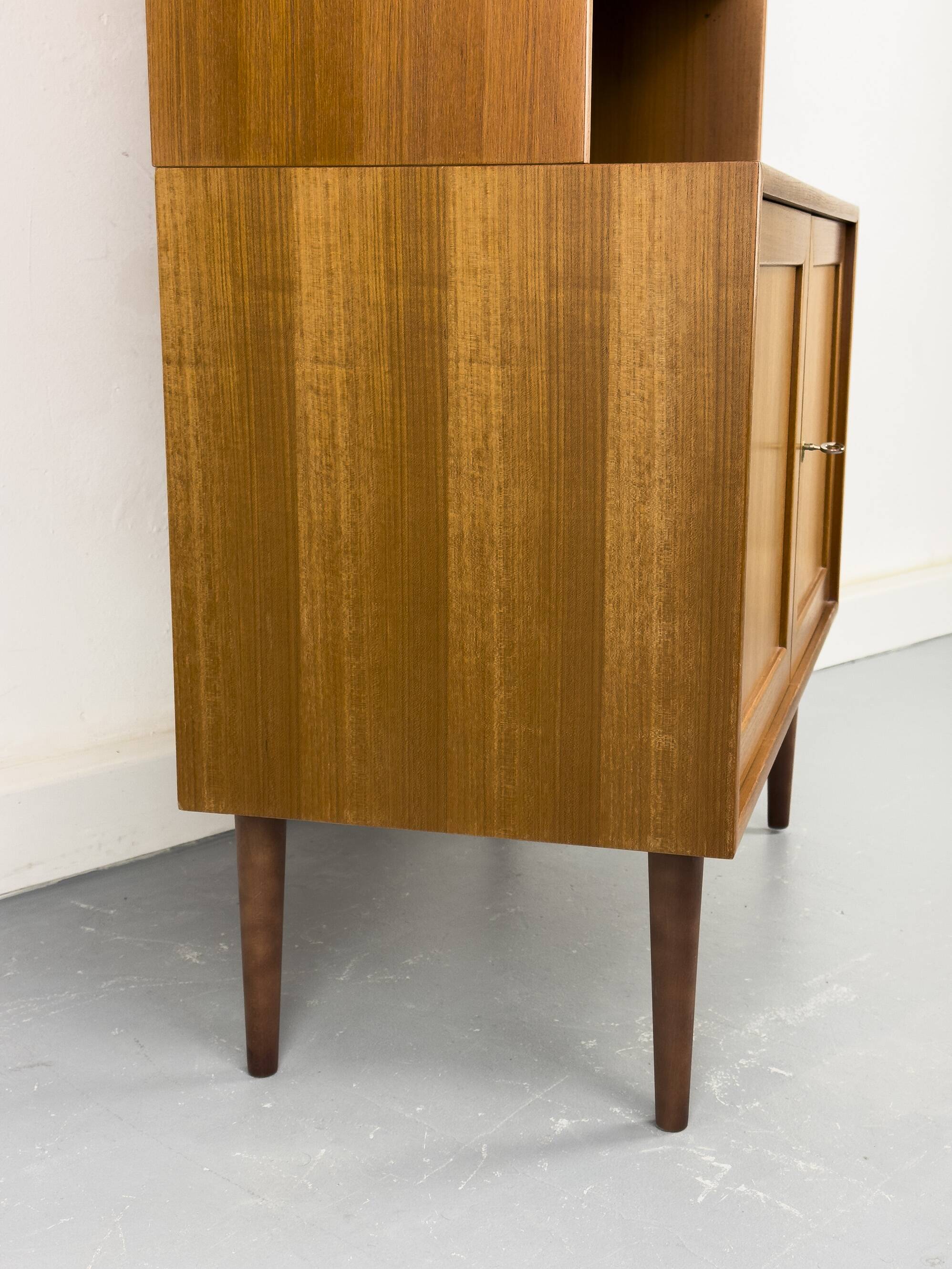 Teak bookcase from WK Möbel, 1960s