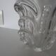 Val Saint Lambert crystal sculptural vase design Antonio and Guido Bon