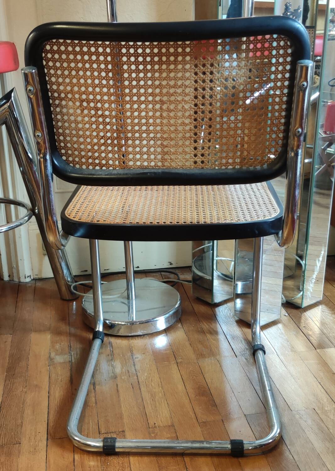 Vintage Cesca Designer Chair by Marcel Breuer/Model B32/1970