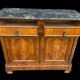 Louis Philippe period sideboard in walnut and marble top 1830's