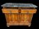 Louis Philippe period sideboard in walnut and marble top 1830's