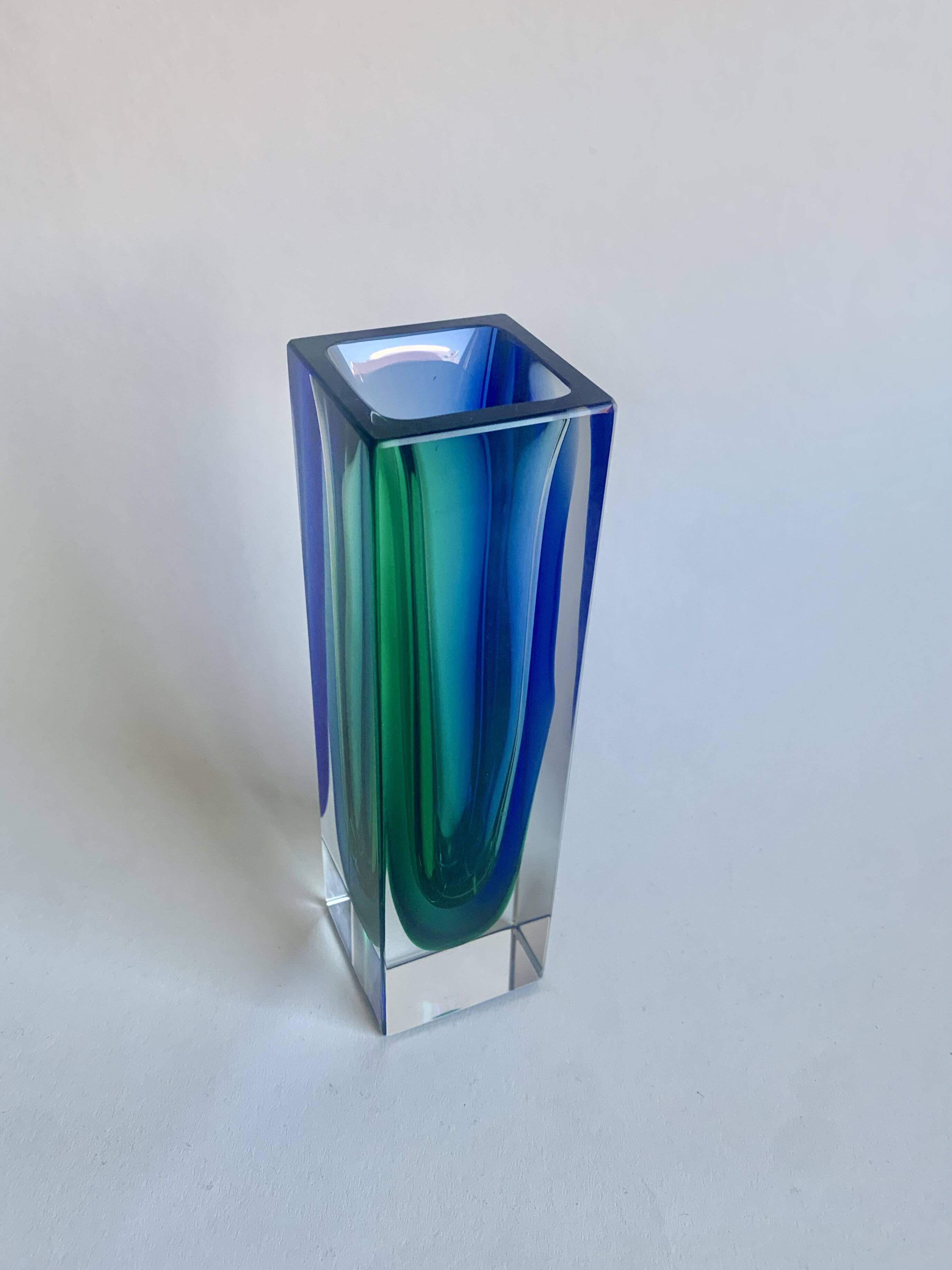 Murano Sommerso Vase, 1960s