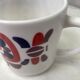 Set of 2 vintage Mobil mugs