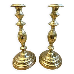 Ancienne paire de Bougeoirs - chandeliers