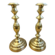 Ancienne paire de Bougeoirs Chandeliers Flambeaux Époque Louis Philippe