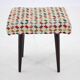 1960s Restored Beech Stool, Czechoslovakia