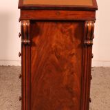 Regency period mahogany Davenport circa 1810 with mechanism