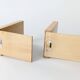 Pair of wooden bookends, Bauhaus style, 1950s