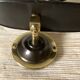Vintage brass windsurfing wall lamp