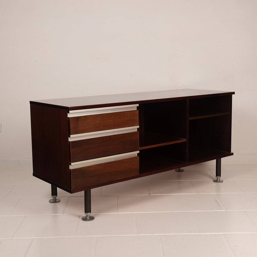 Low cabinet Pitagora by Renato Venturi and Ennio Fazioli for MIM, 1960
