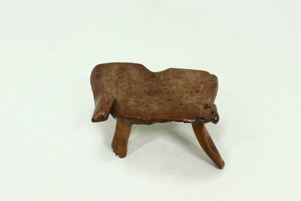 Table basse tronc d'arbre XL années 1960