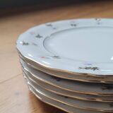 6 antique dessert plates from Bavaria