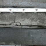 Coat rack 5 hooks aluminum of the 50s