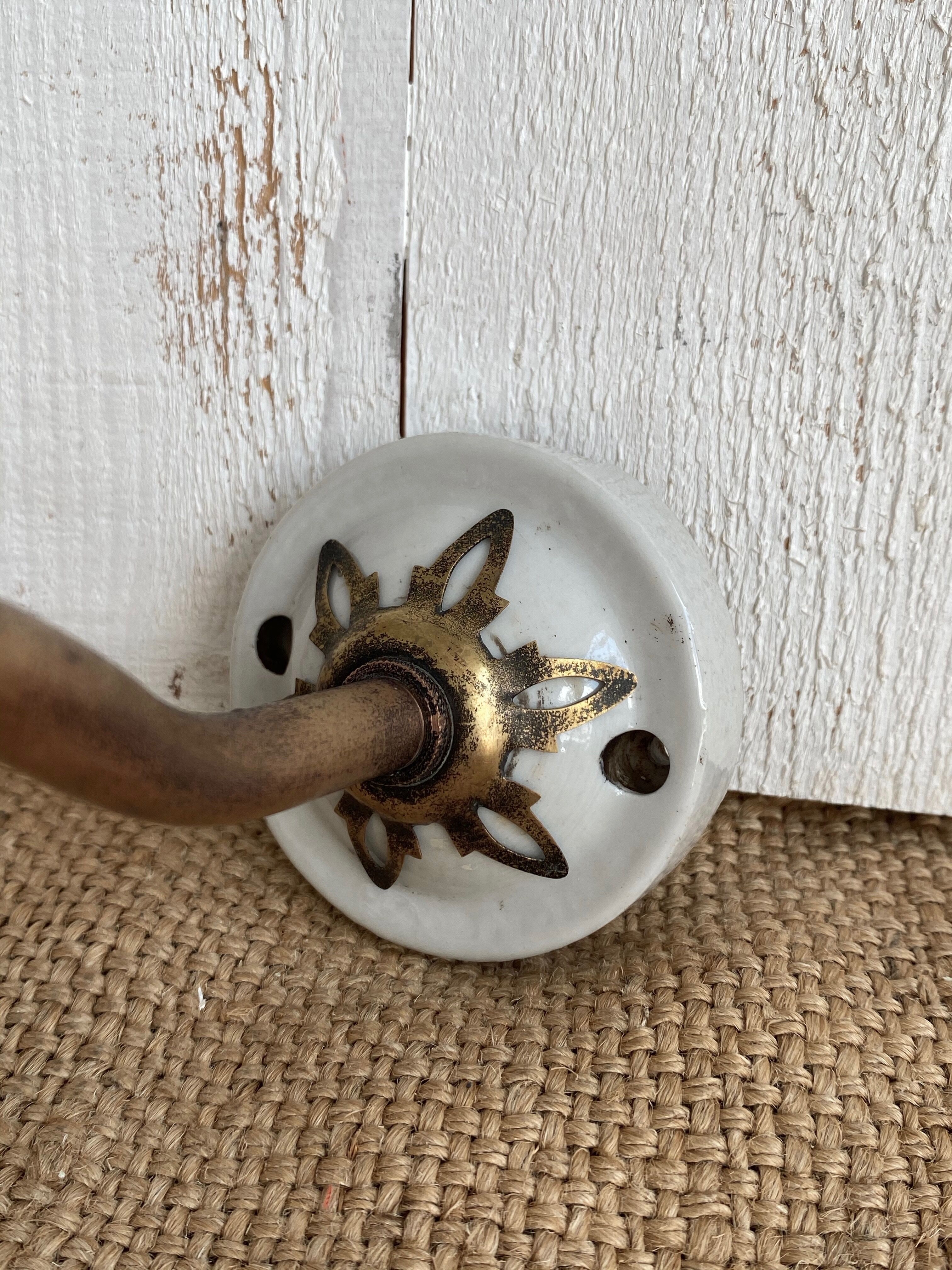 Art Deco tulip wall light