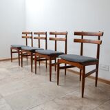 Teak Mid-Century Dining Chairs by Poul Hundevad