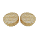 TWO PLAFONNIERS IN VERRE SOUFFLE