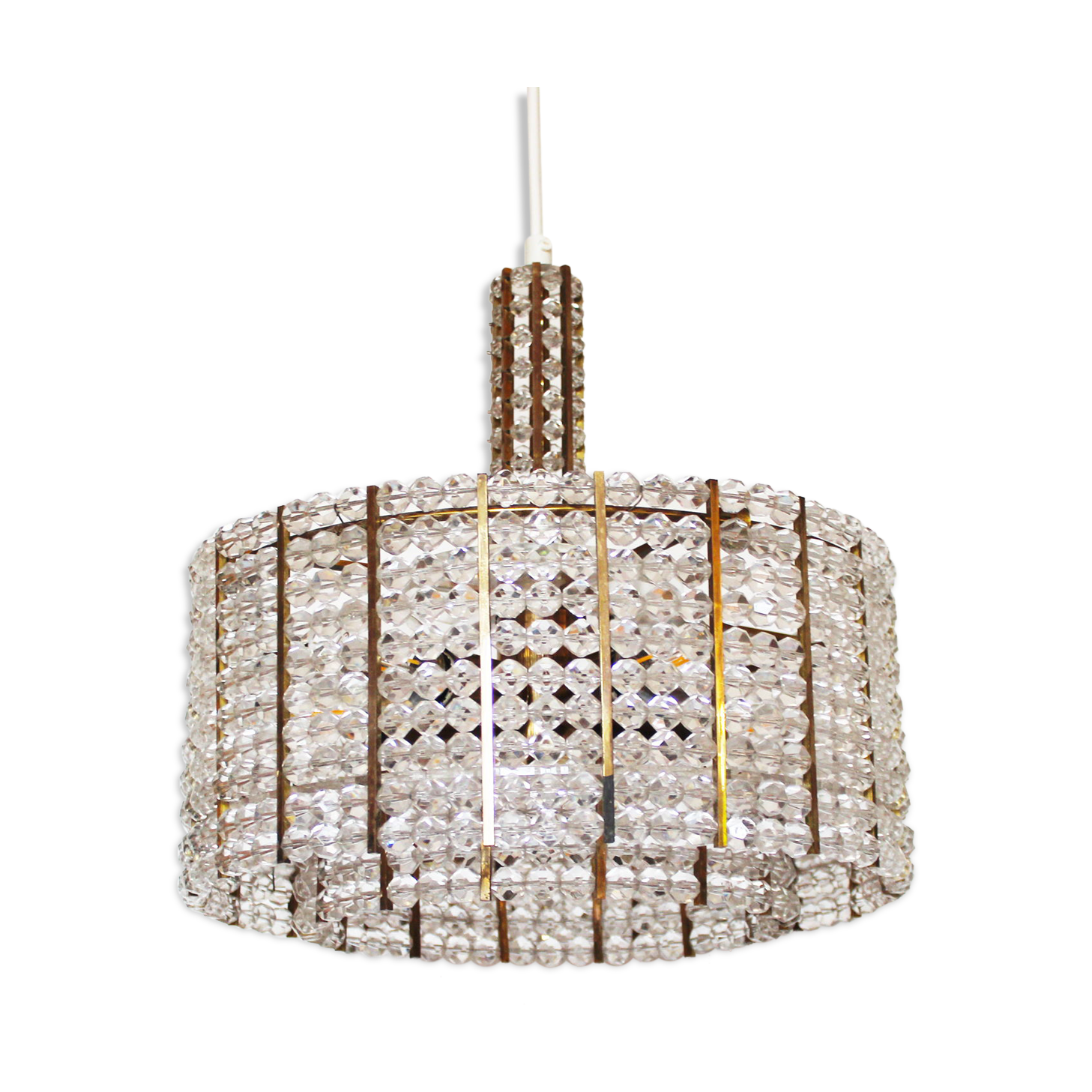 Vintage chandelier by Emil Stejnar for Rupert Nikoll - Austria 1960's