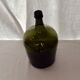 Glass bottle dark green color 5 liters