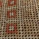 Green & Red Details Vintage Kilim Rug, Oushak Area Rug, 233x300Cm