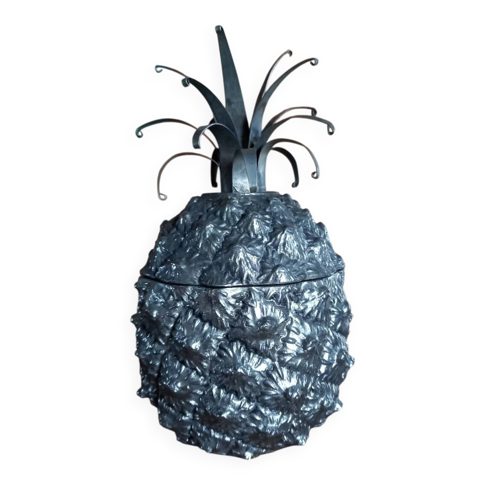 Pineapple sugar bowl, 1970s