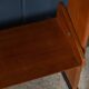 Vintage 20thc italian modular teak wall cabinet c.1960