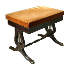 Tabouret coffre pieds - style anglais