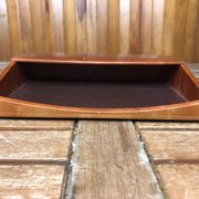 Ancien porte cartes lancel paris cuir marron gaufré accessoires bureau
