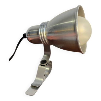 80s clip-on aluminum spotlight