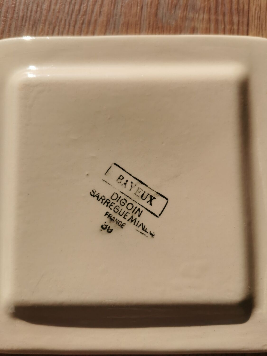 Set of 6 foie gras plates