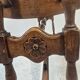 19th century cradle in carved fruitwood – Antique planter