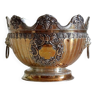 Small decorated metal cup