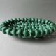 Woven ceramic basket signed Jérome Massier Vallauris