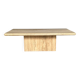 Vintage travertine coffee table