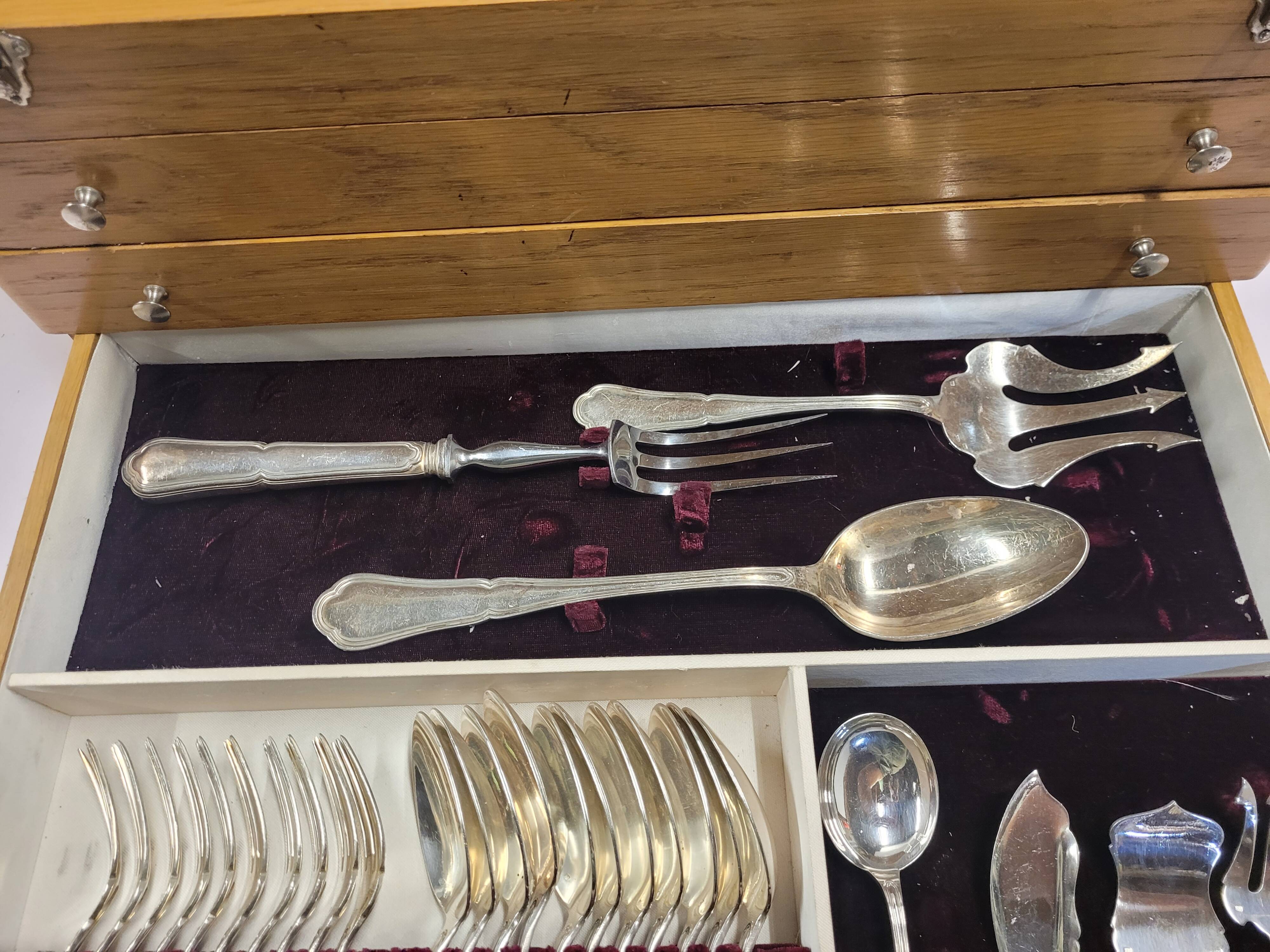 Cutlery set 170 pieces in chrome metal Goldsmith Chrysalia