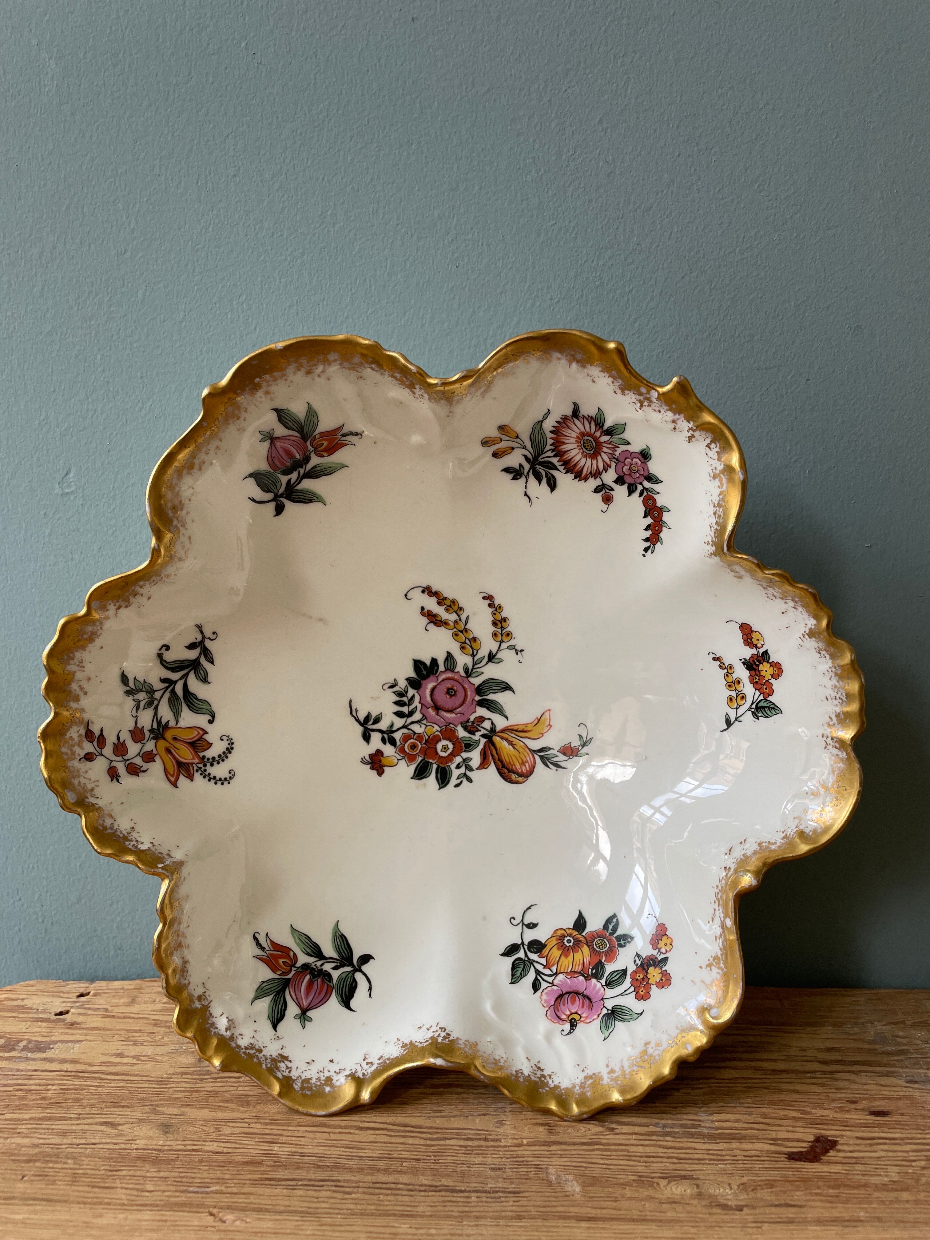 Antique Limoges porcelain cup