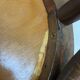 Tabouret haut de bar 1900 bois courbé« Marguerites »