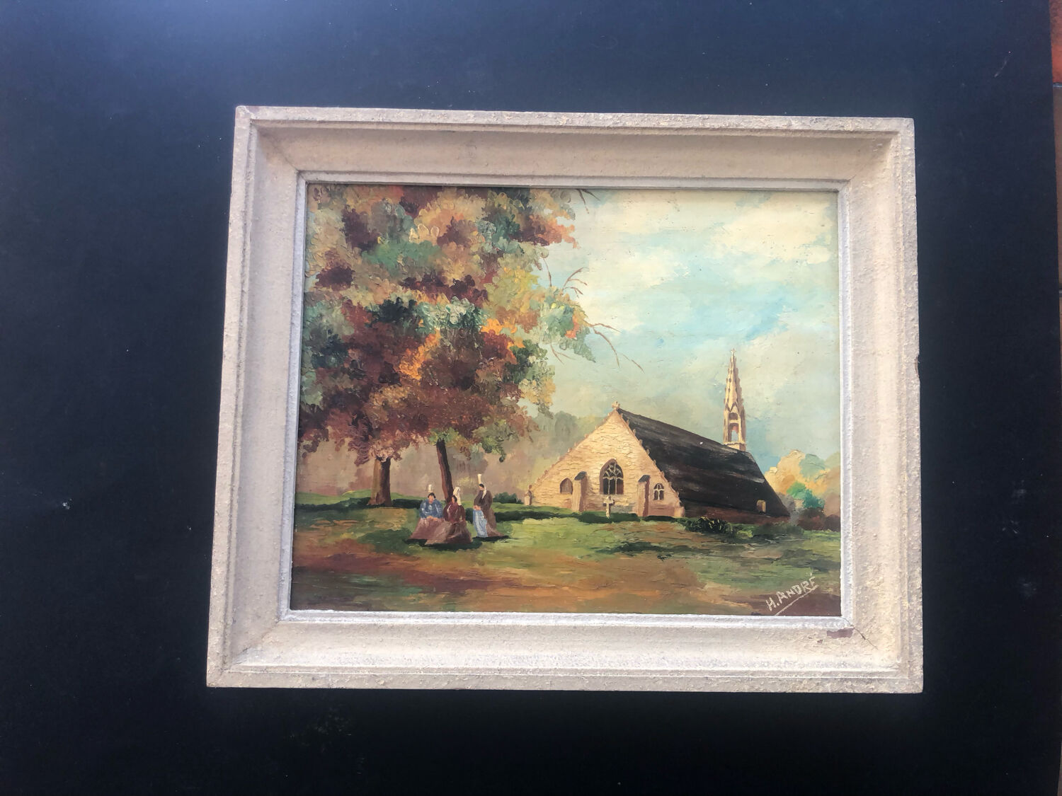 Breton landscape painting