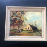 Breton landscape painting