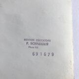 F. Schneider, brutalist landscape (Algeria), 1960s. Black and white silver print.