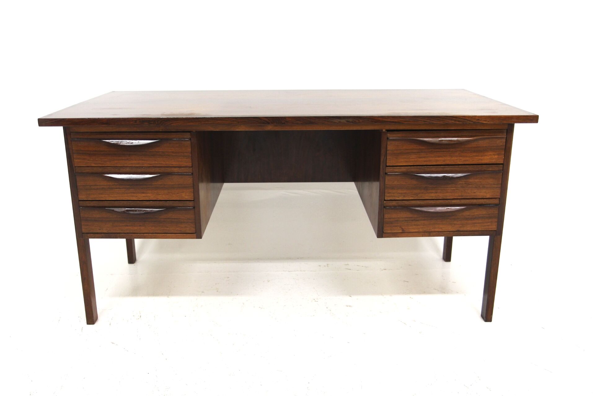 Bureau scandinave en palissandre, Suède, 1950